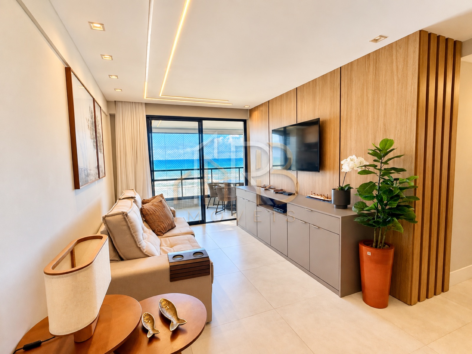 Apartamento mobiliado frente mar no Coral Park Residence, em Ilhéus
