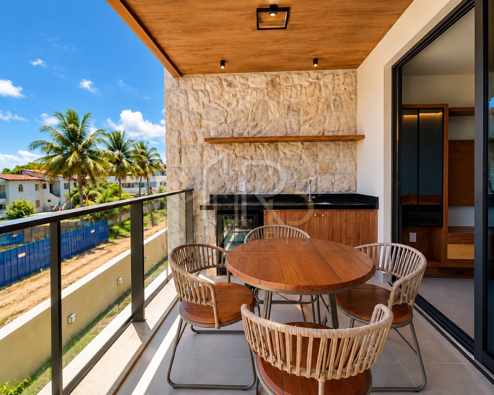 Apartamento mobiliado frente mar no Residencial Pétra, em Ilhéus